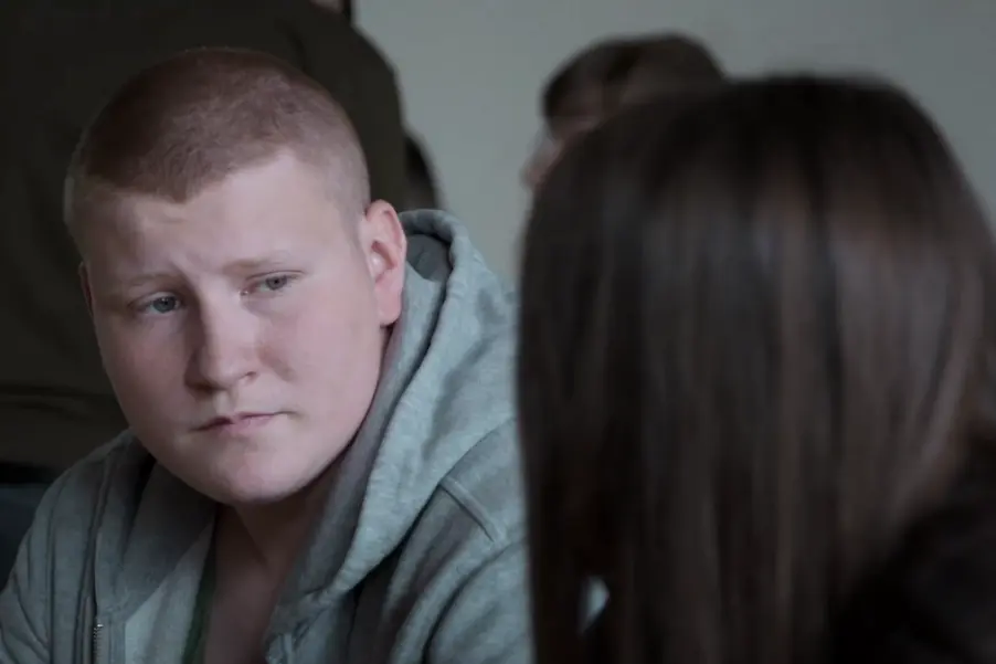 Portrait von einem jungen Mann